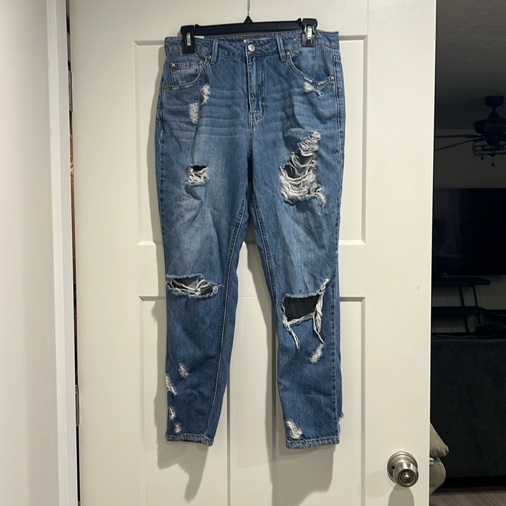 Almost Famous Distressed Jeans 9
